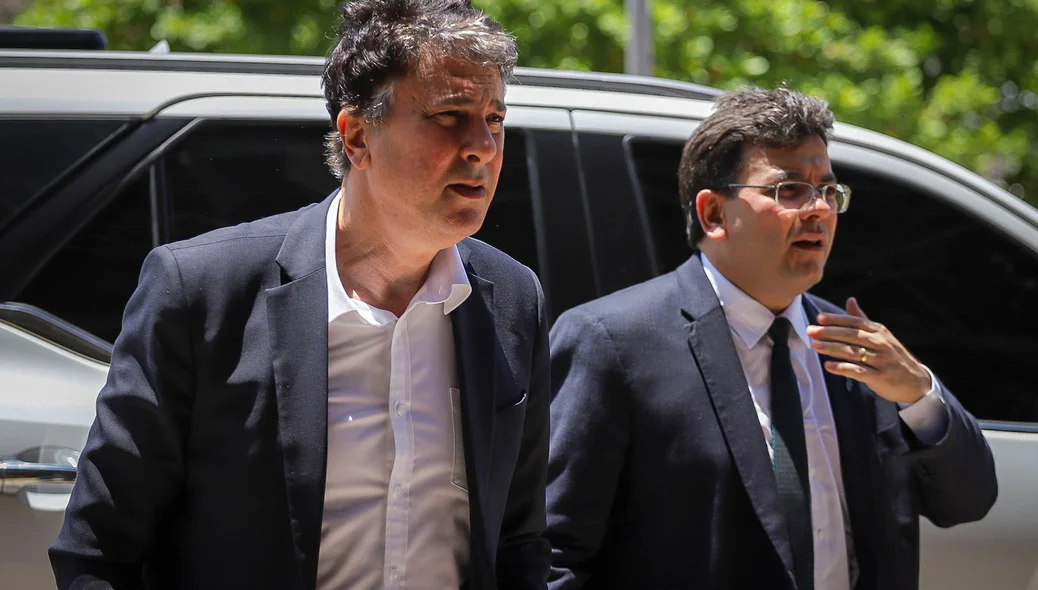 Ministro Camilo Santana e governador Rafael Fonteles