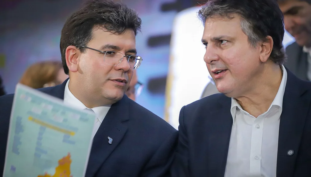Ministro Camilo Santana se reúne com Rafael Fonteles