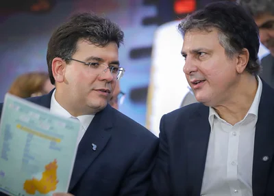 Ministro Camilo Santana se reúne com Rafael Fonteles