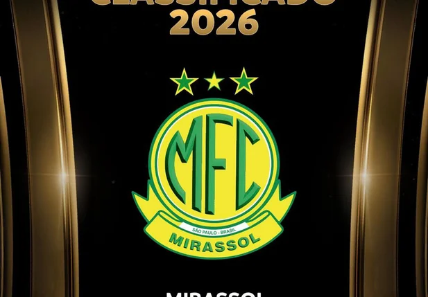 Mirassol classificado para a Libertadores 2026