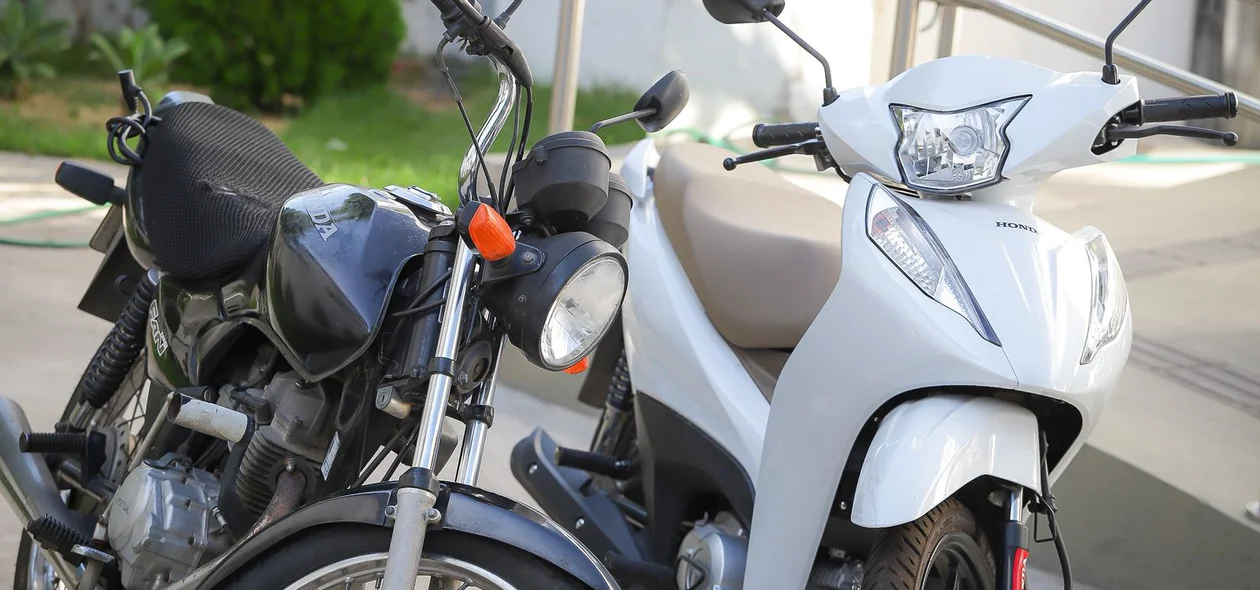 Motos apreendidas