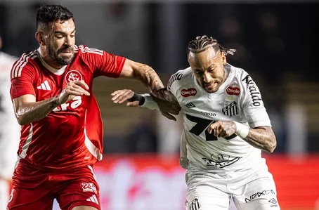 Neymar não deve enfrentar o Internacional após sentir incômodo no joelho esquerdo