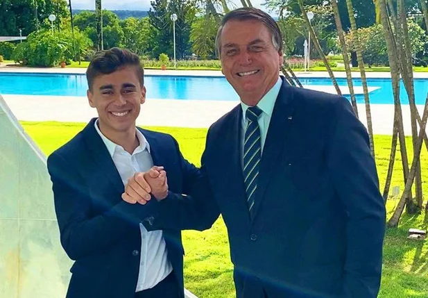 Nikolas Ferreira e Jair Bolsonaro