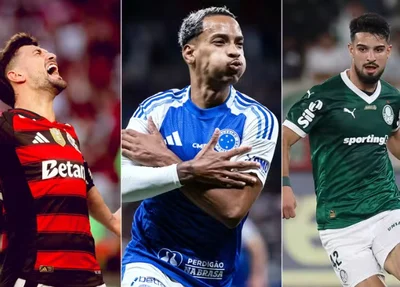 O que Flamengo, Palmeiras e Cruzeiro precisam para conquistar o título do Brasileirão