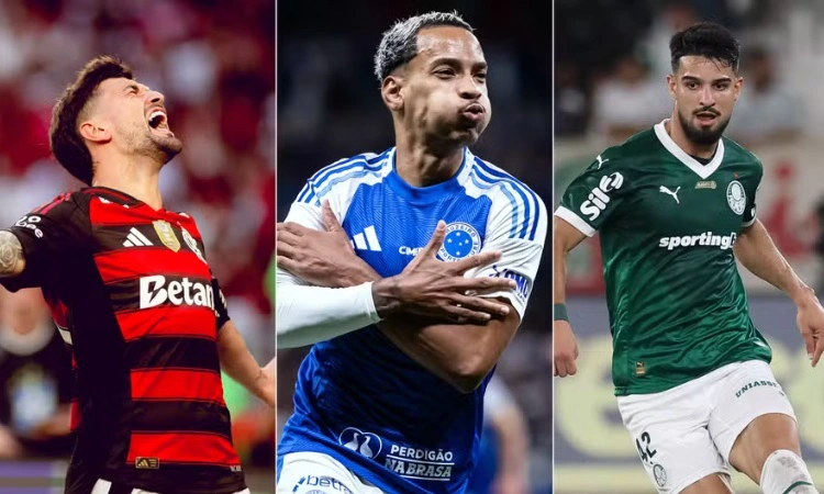 O que Flamengo, Palmeiras e Cruzeiro precisam para conquistar o título do Brasileirão