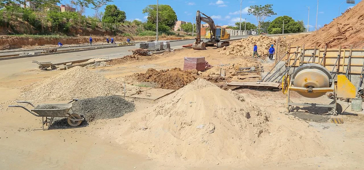 Obras da Via Sul