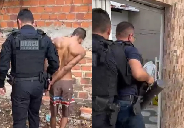 Operação do DRACO na zona norte de Teresina