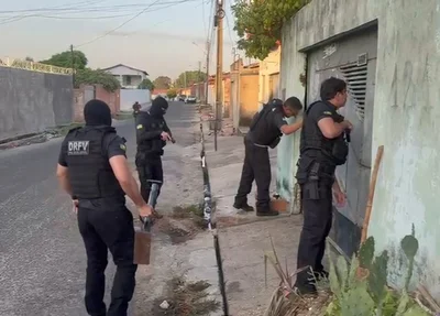 Operação Polivalente deflagrada em Teresina e em cidades do Maranhão