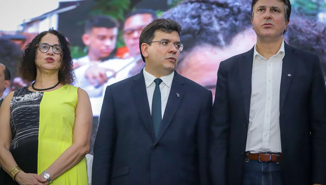 Os dois ministros estão cumprindo agenda no Piauí