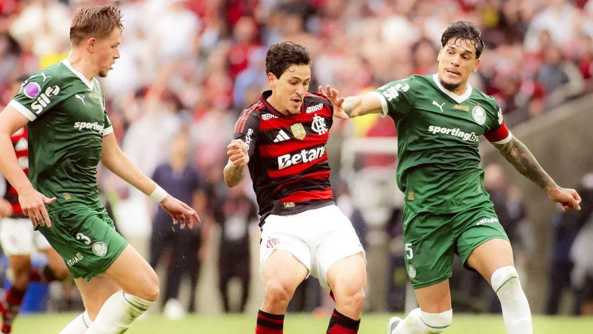 Palmeiras x Flamengo farão a sétima final entre brasileiros na Libertadores 2025