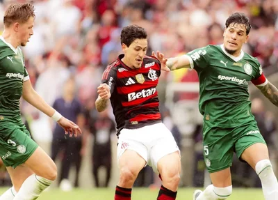 Palmeiras x Flamengo farão a sétima final entre brasileiros na Libertadores 2025
