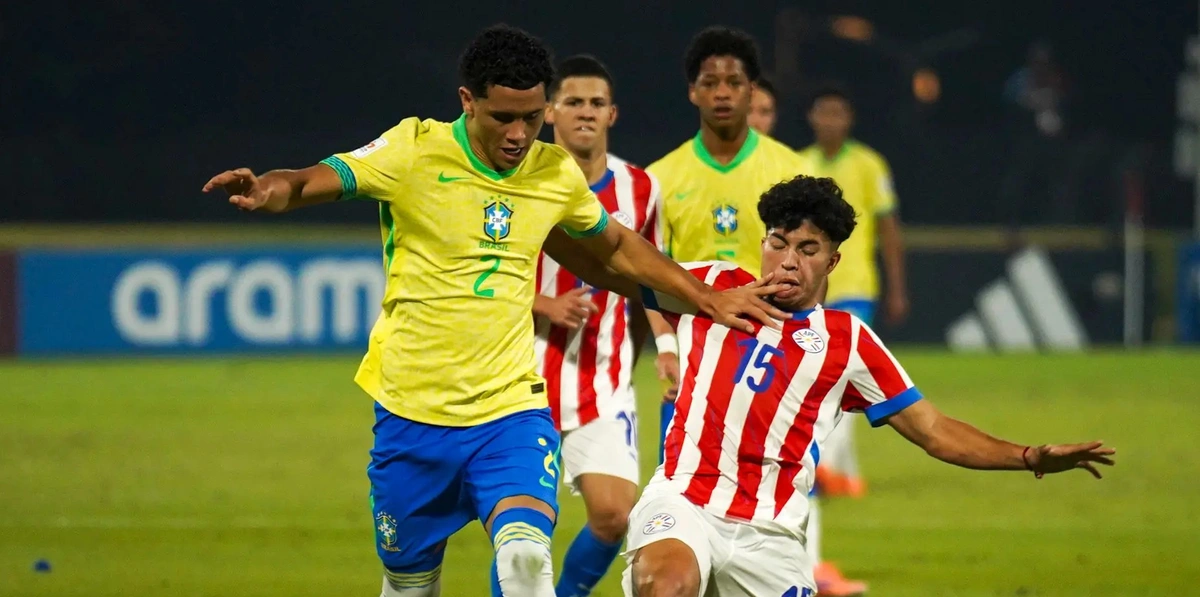 Partida entre Brasil e Paraguai, válida pelos 16 avos de final do Mundial Sub-17