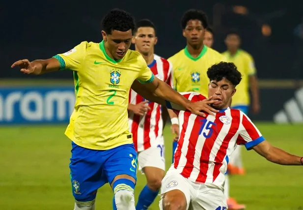 Partida entre Brasil e Paraguai, válida pelos 16 avos de final do Mundial Sub-17
