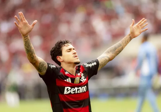Pedro, atacante do Flamengo