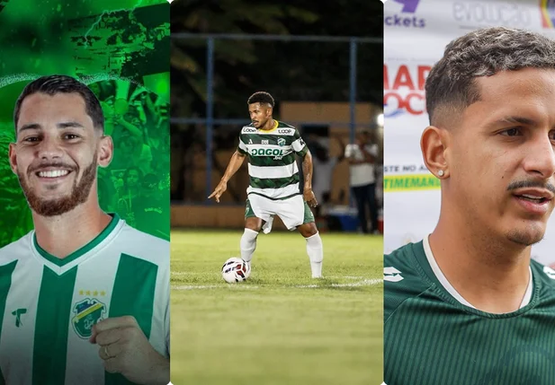 Pedro Campanholi, Ray Silva e Alan Pedro