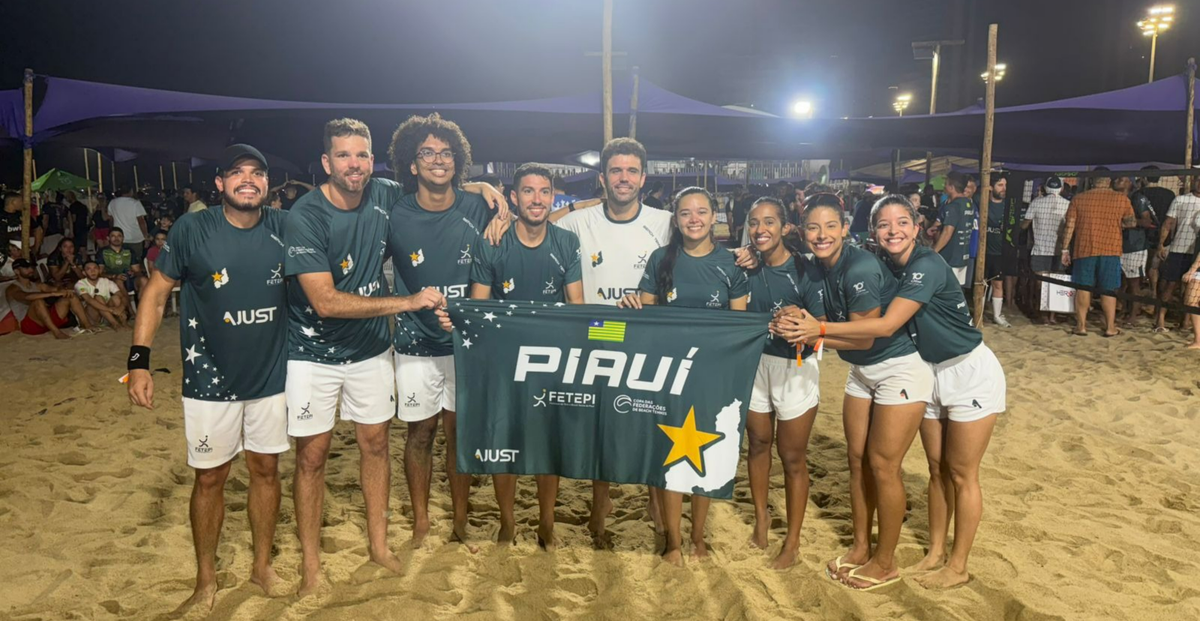 Piauí conquista bicampeonato nacional na Copa das Confederações de Beach Tennis