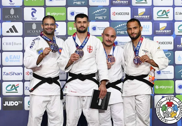Piauiense Stanley Torres leva a prata no Mundial de Veteranos de Judô
