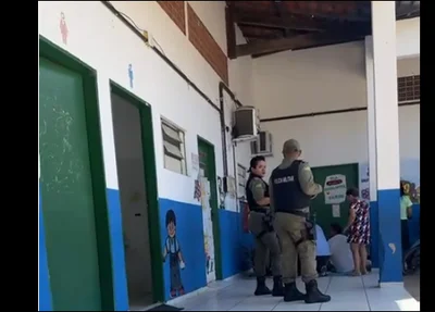 Polícia Militar foi acionada para conter homem na Escola Municipal Lozinha Bezerra