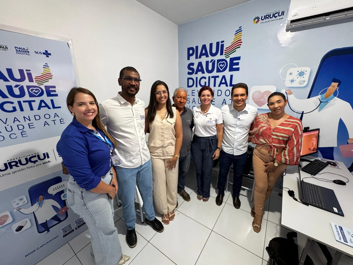 Prefeito entrega três salas do programa Piauí Saúde Digital