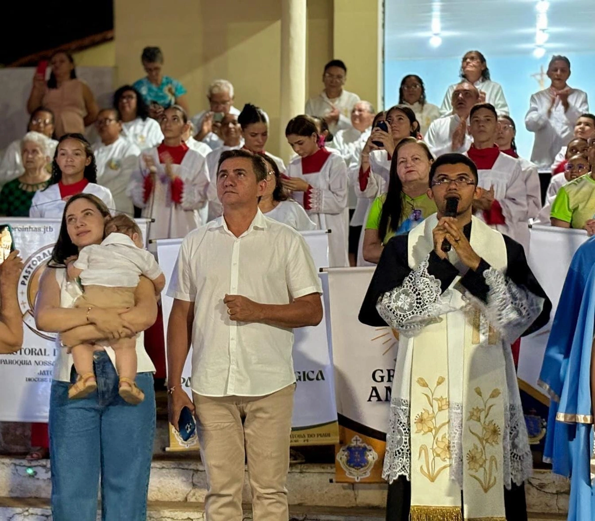 Prefeito Hilton Gomes ressalta fé e devoção na abertura dos festejos de Jatobá do Piauí