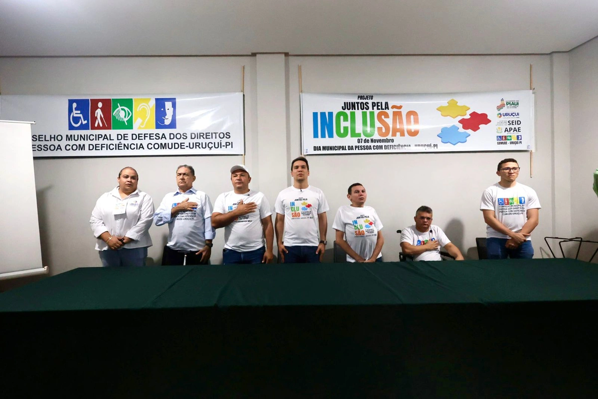 Prefeito participa do dia de luta da pessoa com deficiência em Uruçuí