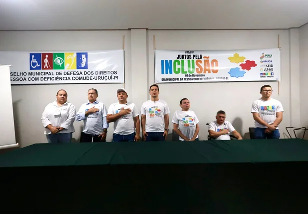 Prefeito participa do dia de luta da pessoa com deficiência em Uruçuí