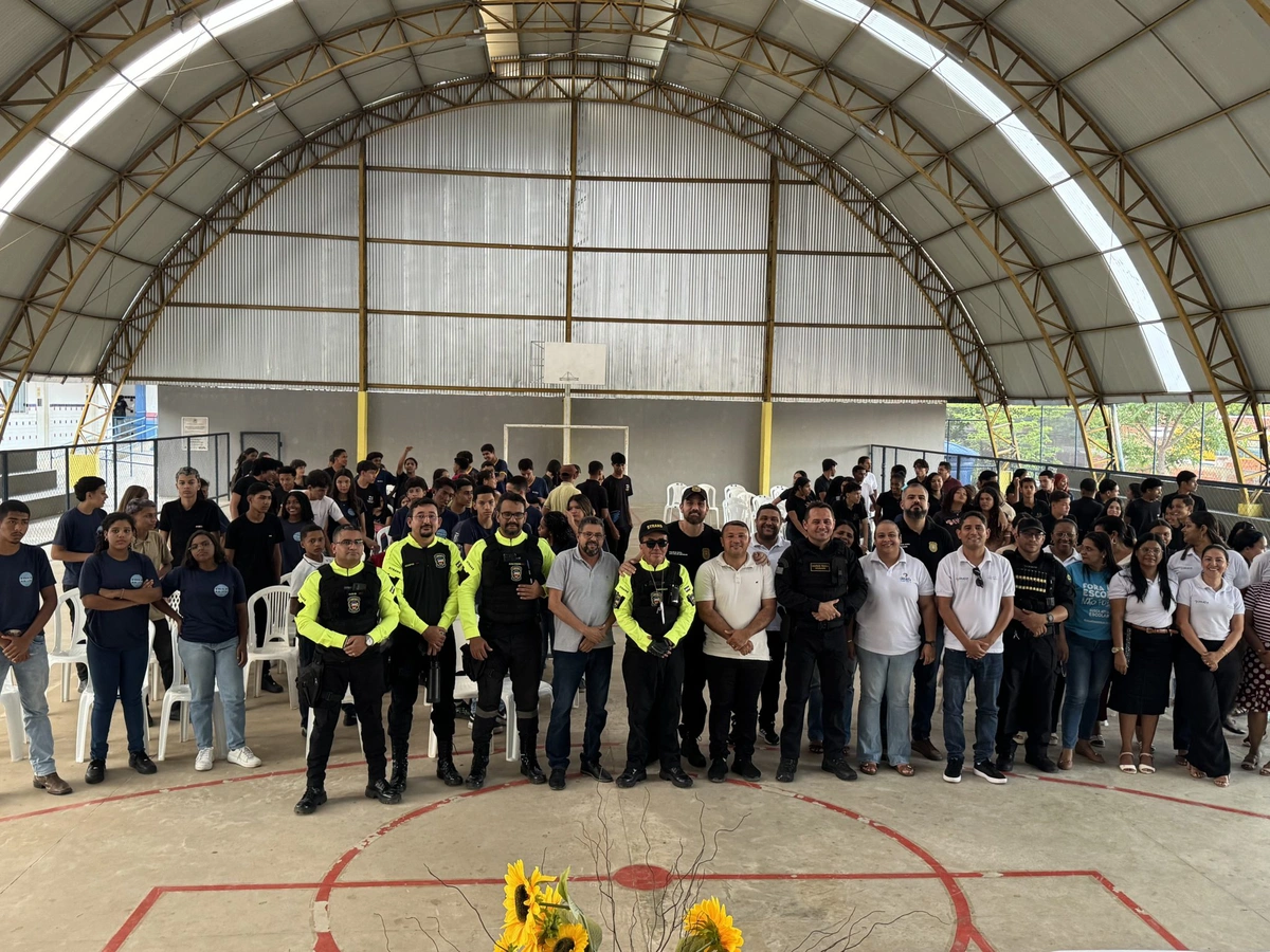 Prefeitura de Uruçuí promove palestra sobre drogas e facções para alunos do município