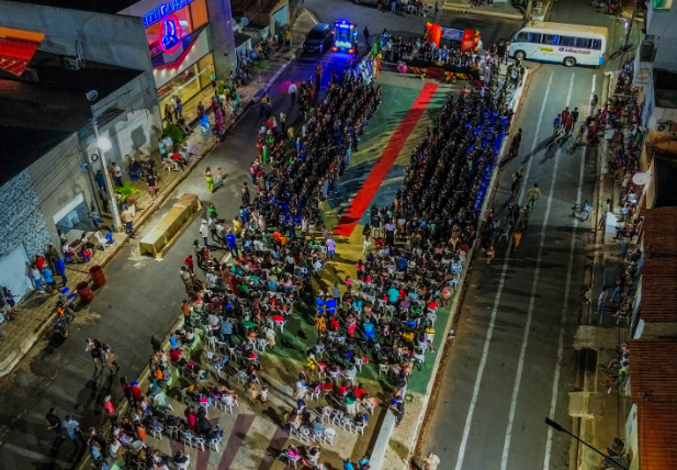 Prefeitura de Vera Mendes realiza formatura do PROERD