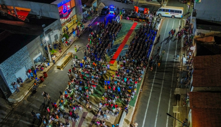 Prefeitura de Vera Mendes realiza formatura do PROERD
