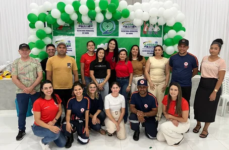 Profissionais do Samu e estudantes participam de treinamento em primeiros socorros