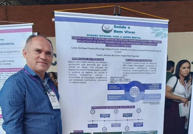 Projeto apresentado por Miguel Leão para tratar sobre saúde mental de idosos