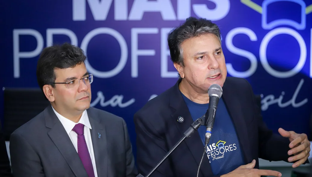 Rafael Fonteles e Camilo Santana