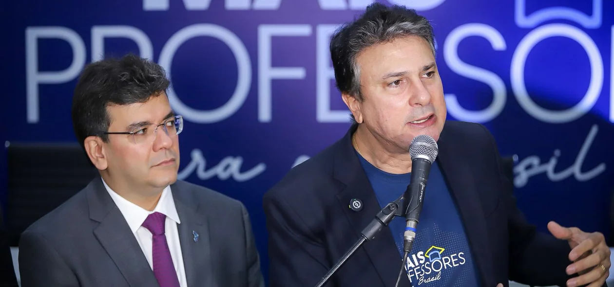 Rafael Fonteles e Camilo Santana