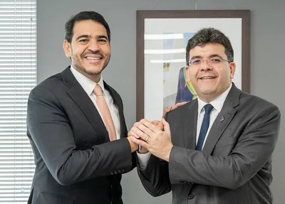 Rafael Fonteles e Jorge Messias