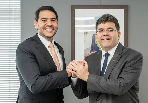 Rafael Fonteles e Jorge Messias