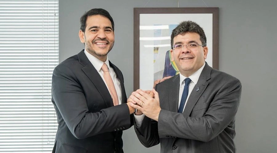 Rafael Fonteles e Jorge Messias