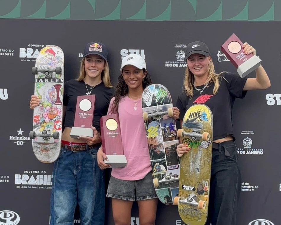 Rayssa Leal conquista o quinto título do STU Pro Tour Rio