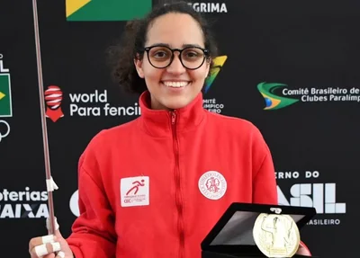 Rayssa Veras, atleta piauiense paraesgrima