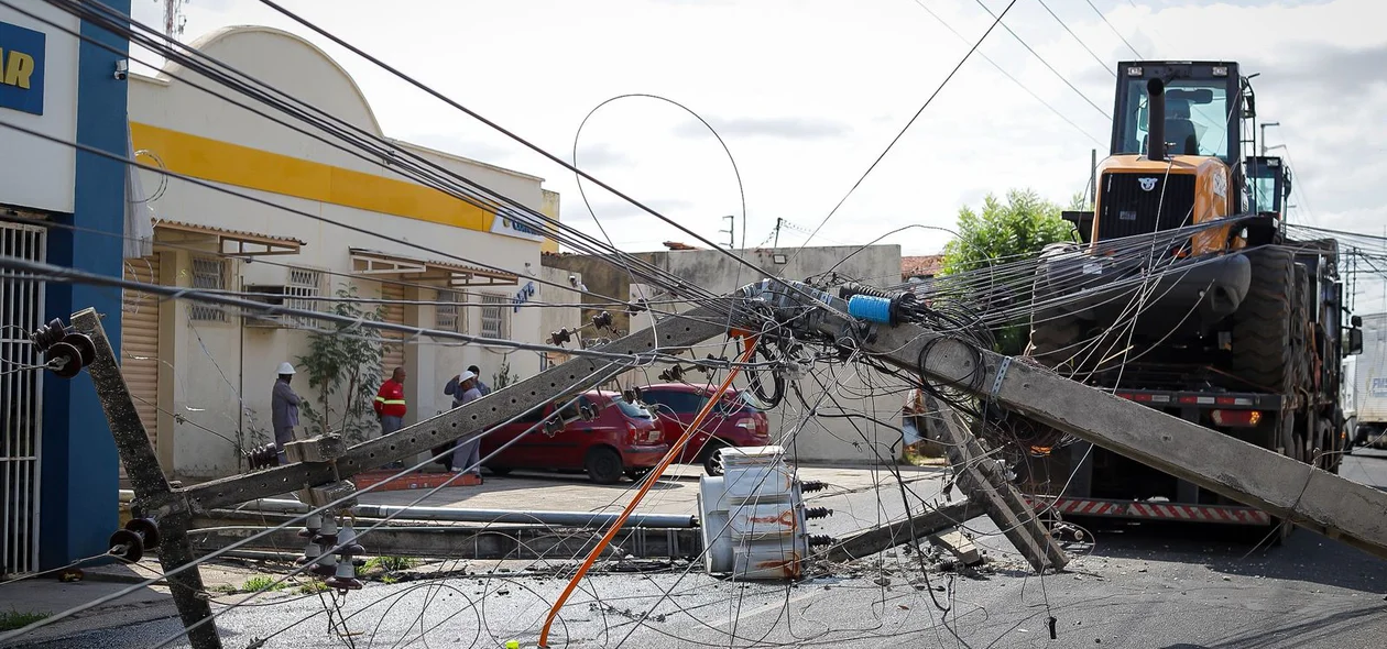 Região do bairro Pio XII ficou sem energia