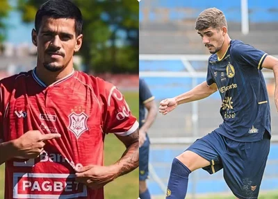 Reny Max e Pedrinho, novos reforços do Fluminense-PI