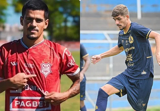 Reny Max e Pedrinho, novos reforços do Fluminense-PI