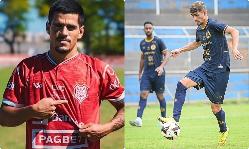 Reny Max e Pedrinho, novos reforços do Fluminense-PI