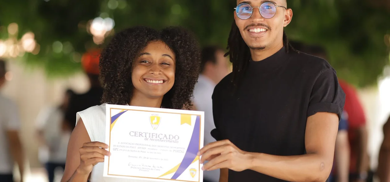 Repórteres Sara Nascimento e Paulo Vitalino