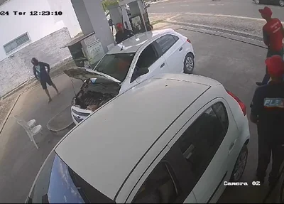 Roubo a posto de combustíveis na zona norte de Teresina