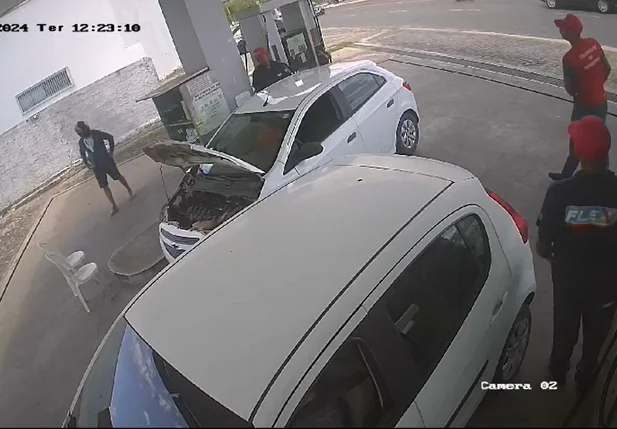 Roubo a posto de combustíveis na zona norte de Teresina