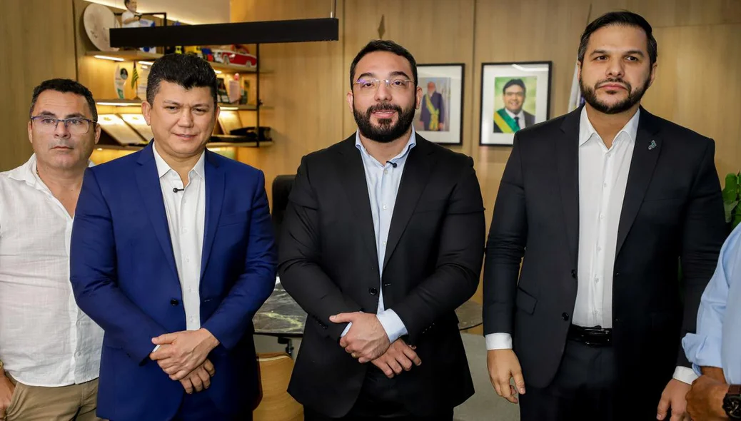 Rubens Vieira, Francisco Emanuel e Washington Bandeira