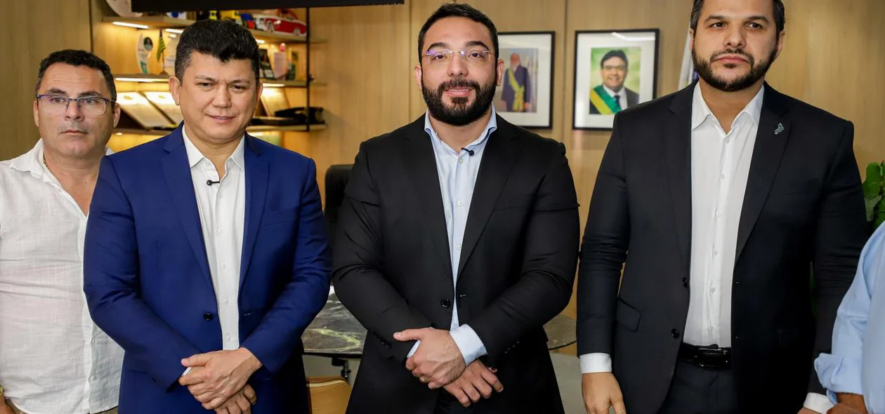 Rubens Vieira, Francisco Emanuel e Washington Bandeira