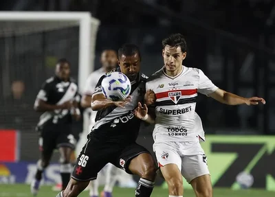 São Paulo vence Vasco pelo Brasileirão