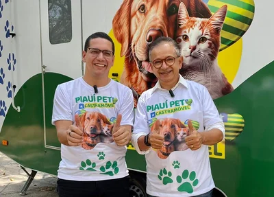 Secretário Daniel Carvalho e deputado estadual Dr. Hélio