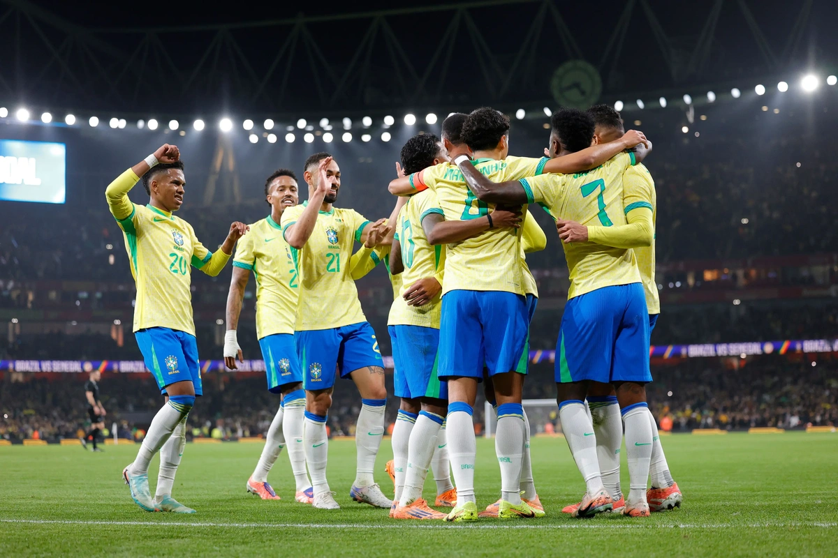 Seleção Brasileira venceu Senegal por 2 a 0